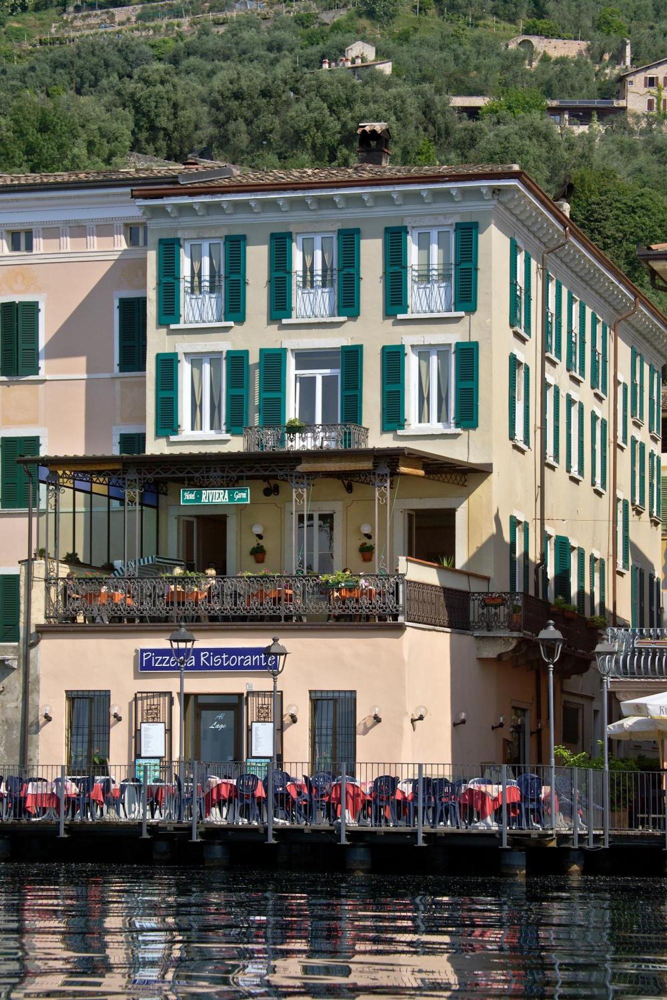 Hotel Garni Riviera Гарньяно Экстерьер фото